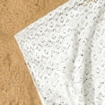thumbnail image 4 of Mercatoo Girls Swimwear Cover 𝐔ps Kids Girls Beach Bathing Suit Mesh Solid Coverups Cute Bikini Vacation Short Sleeves 𝐓𝐮nic Dress, 4 of 8