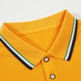thumbnail image 4 of CaiJunJia George Polo Shirt,Men's Classic Fit Short Sleeve Solid Soft Cotton Polo Shirt, 4 of 5