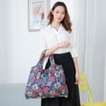 thumbnail image 3 of Sac de Courses Pliable Réutilisable Grand Sac Fourre-Tout avec Poignée, 3 of 7