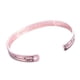 thumbnail image 5 of Elegante pulsera austriaca abierta con cadena de mano, joyería para mujer, regalo Oro rosa, 5 of 5