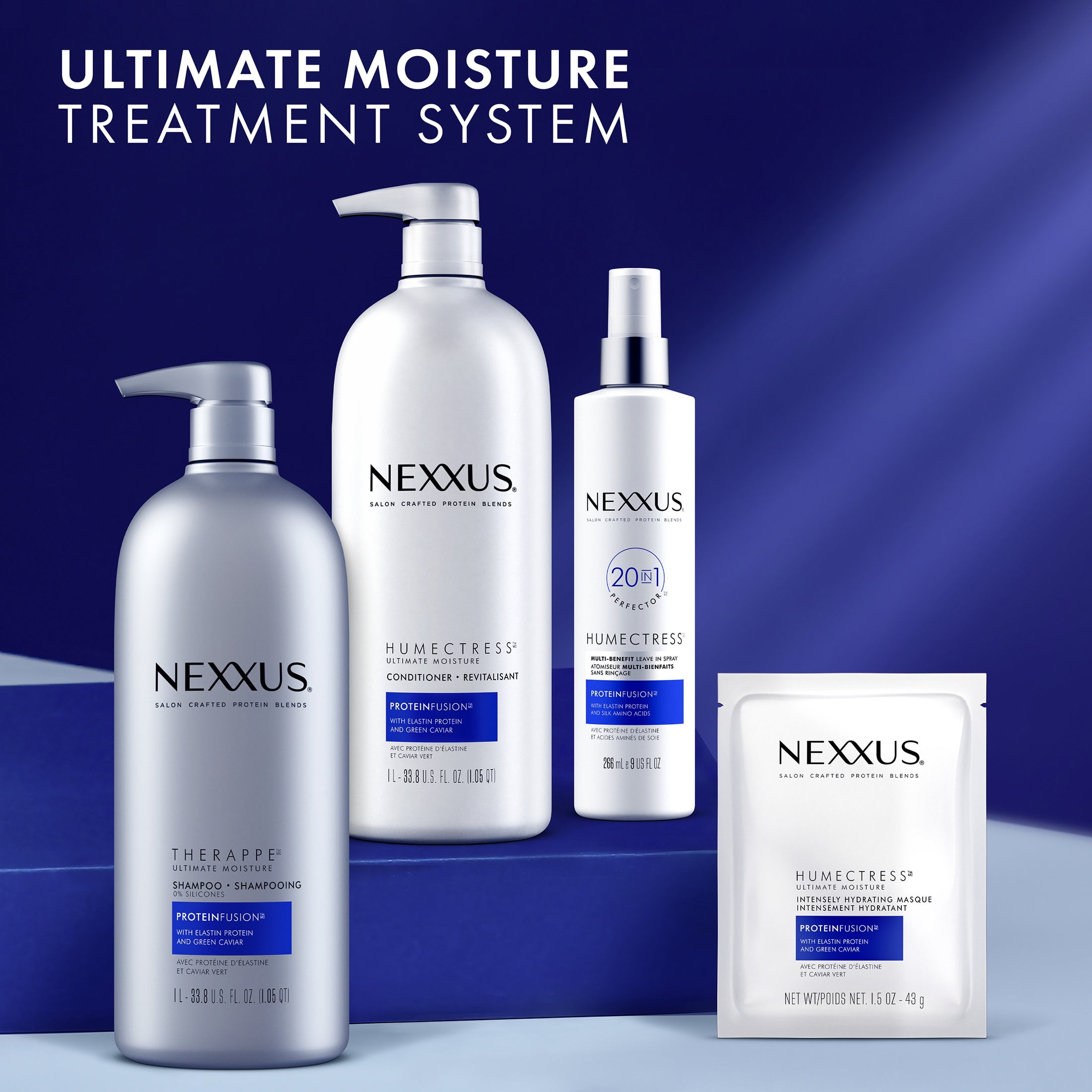 Nexxus Therappe Ultimate Moisture Moisturizing Shampoo, 33.8 oz 