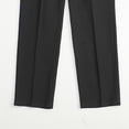 thumbnail image 5 of IVEYRTF Boys Chinos Pants Solid Color Casual Elastic Waist Fashion Trousers for Spring Summer School Wear Casual Events Comfort Fit Pants(Black,16-17 Years), 5 of 5