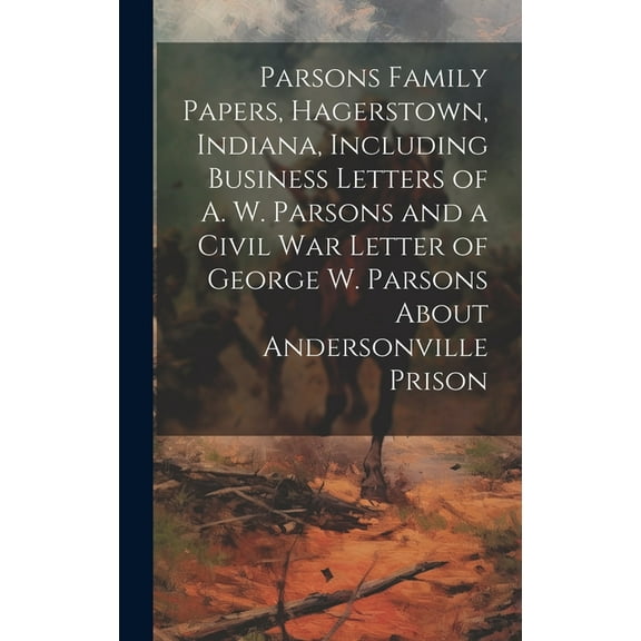 Parsons Family Papers, Hagerstown, Indiana, Including Business Letters of A. W. Parsons and a Civil war Letter of George W. Parsons About Andersonville Prison (Hardcover)