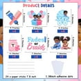 thumbnail image 5 of Funmemoir Fades or Braids Gender Reveal Decorations, 24pcs Fades or Braids Centerpiece Stick Blue and Pink Boy or Girl Table Decoration for Baby Shower Pregnancy Announcement Party Supplies, 5 of 6