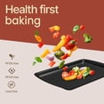 thumbnail image 6 of Bakken- Swiss Kitchen Baking Pan Set - Nonstick Gray Marble Coating, Commercial Grade Carbon Steel, Baking Kitchen Essentials, Oven Safe Tray (Up To 450° F), Set of 6, 6 of 8