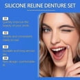 thumbnail image 3 of Silicone Relinedenture Set, Denture Reline Kit, Denture Set, 3 of 5