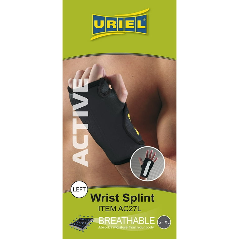 Uriel Neoprene Maximum Wrist Support, Universal Size, Left Uriel Neoprene Maximum Wrist Support, Universal Size, Left