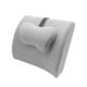 thumbnail image 3 of Cojín para la espalda y la cintura, cojín de espuma viscoelástica, correas ajustables, cojín para la parte inferior de la espalda, almohada de soporte gris claro, 3 of 8