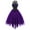 Purple, variant on Homenesgenics Summer Dresses 2025 Women Sleeveless Lace Strap Tube Top Gauze Waist Retraction Long Dress Wedding Dress Formal Dress Green XXL