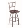 thumbnail image 3 of Holland Bar Stool Co Contessa 36 in. Extra Tall Swivel Bar Stool with Wood Seat, 3 of 7