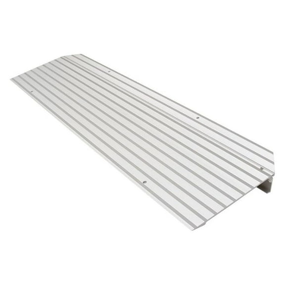 1-3/4" High Aluminum Mobility Threshold Ramp for Wheelchairs, Scooters, and Power Chairs