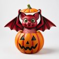thumbnail image 2 of Suncoda Figurine , Décorations de Citrouille d'Halloween - Gravure Réaliste pour Usage Intérieur/extérieur, Convient aux Fêtes, au Foyer et aux Décorations d'Halloween de Table, 2 of 5