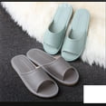 thumbnail image 2 of Men's and Women's Genuine Leather Open Toe Slippers Summer Sandals,Open Toes Indoor Slippers Leather Sandals Casual House Shoes Bedroom Slippers Office Slippers Gift for Mens Womens, 2 of 7