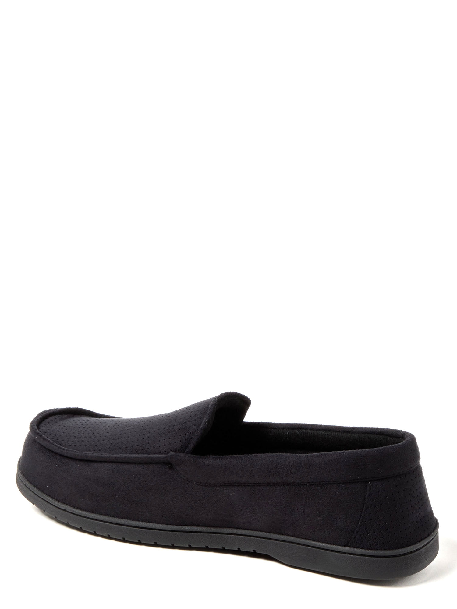 Dearfoams Cozy Comfort Men's Jason Microsuede Moccasin Slippers