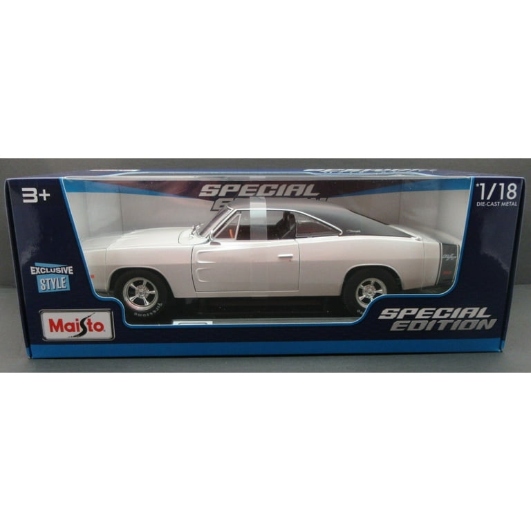 1/18 ダッジチャージャーR/T Dodge Charger R/T 1969 1969 Dodge Charger R/T Pearl White 1:18 Metal Die Cast