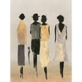 thumbnail image 3 of Lily K 15x18 Black Modern Framed Museum Art Print Titled - Fashionable Ladies II, 3 of 5