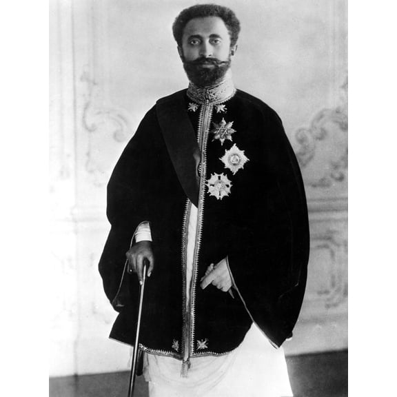 Emperor Haile Selassie History (24 x 36)