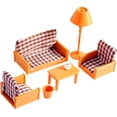 thumbnail image 1 of Ensemble de Mini Meubles de Maison Modèle Mini Canapé Lampe de Sol Mini Ornement de Maison, 1 of 8