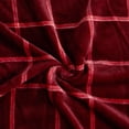thumbnail image 3 of Mainstays Plush Couch Throw Blanket, Red Plaid, 50 x 60 in, 3 of 5