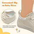 thumbnail image 3 of Barerun Baby Knit Breathable Non-Slip Comfortable Walking Shoes for Newborns, 3 of 7