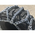 thumbnail image 3 of Tirechain Compatible With John Deere 3025E Ag R1 Rear 11.2-24 Duo Ladder Duo Ladder Tire Chains, 3 of 4