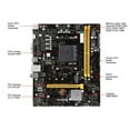 thumbnail image 3 of Biostar 238332 Mb B450mh Amd B450 Am4 32gb Pcie Hdmi Vga Matx Retail, 3 of 5