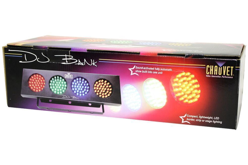 Rockville R720L LED Fog/Smoke Machine w/ Remote + DJ Bank RGBA LED Light