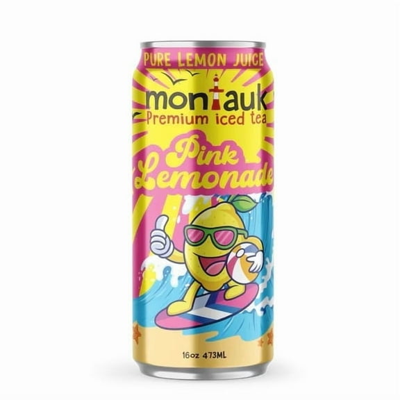 Montauk Iced Tea Pink Lemonade 12 Pack