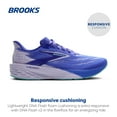thumbnail image 2 of Brooks Women’s Launch 11 Neutral Running Shoe - Amparo/Thistle/Limpet - 9 Medium, 2 of 5