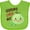 Apple Green, variant on Inktastic Grandma Loves Me- Cute Turtle Boys or Girls Baby Bib