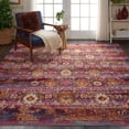 thumbnail image 6 of Nourison Vintage Kashan Persian Red/Multicolor 7'10" x 9'10" Area Rug, (8x10), 6 of 8