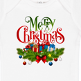 thumbnail image 4 of Inktastic Merry Christmas Boys or Girls Baby Bodysuit, 4 of 5