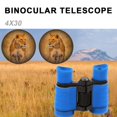 thumbnail image 2 of Telescopio Binocular Alcance binocular de los niños del telescopio de la óptica del aprendizaje al aire libre de 4X30m m (azul) Likrtyny Para Estrenar, 2 of 2