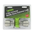 thumbnail image 2 of Valterra L32CS010 Stainless Steel Mobile Home Entrance Lock - Knob x Knob, 2 of 2