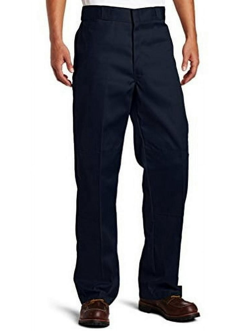 Dickies Men's Loose Fit Twill Work Pant, Dark Navy, 32x34