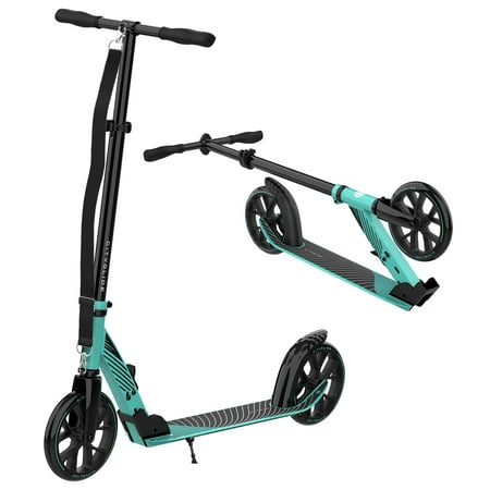 CITYGLIDE C200 Scooter for Adults -Foldable Lightweight Adjustable Adult Scooter 220 lbs Capacity - Kick Scooters for Adults with Carry Strap and Kickstand