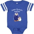 thumbnail image 3 of Inktastic Happy Birthday, Auntie Cute Penguins Boys or Girls Baby Bodysuit, 3 of 5