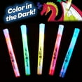 thumbnail image 4 of Crayola Glow in The Dark Coloring Set with Markers, Mythical Creature Art Kits, Unisex Child 8+, 4 of 8