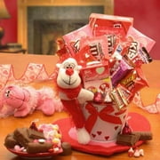 Angle View: Monkey Love Valentines Gift Pail