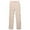 Beige, variant on YAYUBA School Pants for Girls Elastic Waist Straight Twill Pants Flat Front Lightweight Stretch Chino Pants Preppy Back To School Clothes for Girls, Beige