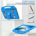 thumbnail image 5 of Dteck for Galaxy Tab S10 FE Plus Case (2025), Durable Shockproof Lightweight Handle Cover with Built-in Kickstand DIY Accessories for Samsung Galaxy Tab S10 FE+ 13.1 Inch SM-X610/X626B,Light Blue, 5 of 6