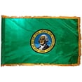 thumbnail image 3 of Indoor Washington State Flag Kit - 8ft Pole - Parade Ball, 3 of 3