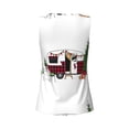 thumbnail image 5 of Picia Vintage Buffalo Plaid Christmas Camper Pattern Women's Workout Tank Top,Breathable Activewear,Slim Fit Athletic Top,Versatile Workout Moisture-wicking top-XX-Large, 5 of 9