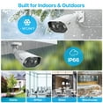 thumbnail image 5 of ZOSI 16CH 4K Home Security Camera System, 8pcs Wired 8MP Outdoor PoE IP Cameras with AI Person Vehicle Detection, 4K 16CH NVR with 4TB HDD for 24-7 Recording,, 5 of 12