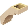 thumbnail image 5 of Ekena Millwork 5"W x 10"D x 10"H Merced Rough Cedar Woodgrain TimberThane Knee Brace, Primed, 5 of 6