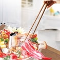 thumbnail image 1 of Phenofice 4pairs Frying Chopsticks Utensils For Noodles Hot Pot For Home Restaurant Cooking, 1 of 8