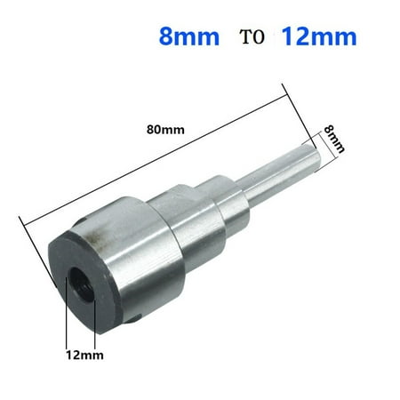 Router Bit Extension Rod 6.35/8/12MM Shank Milling Cutter Wood Carving Collet