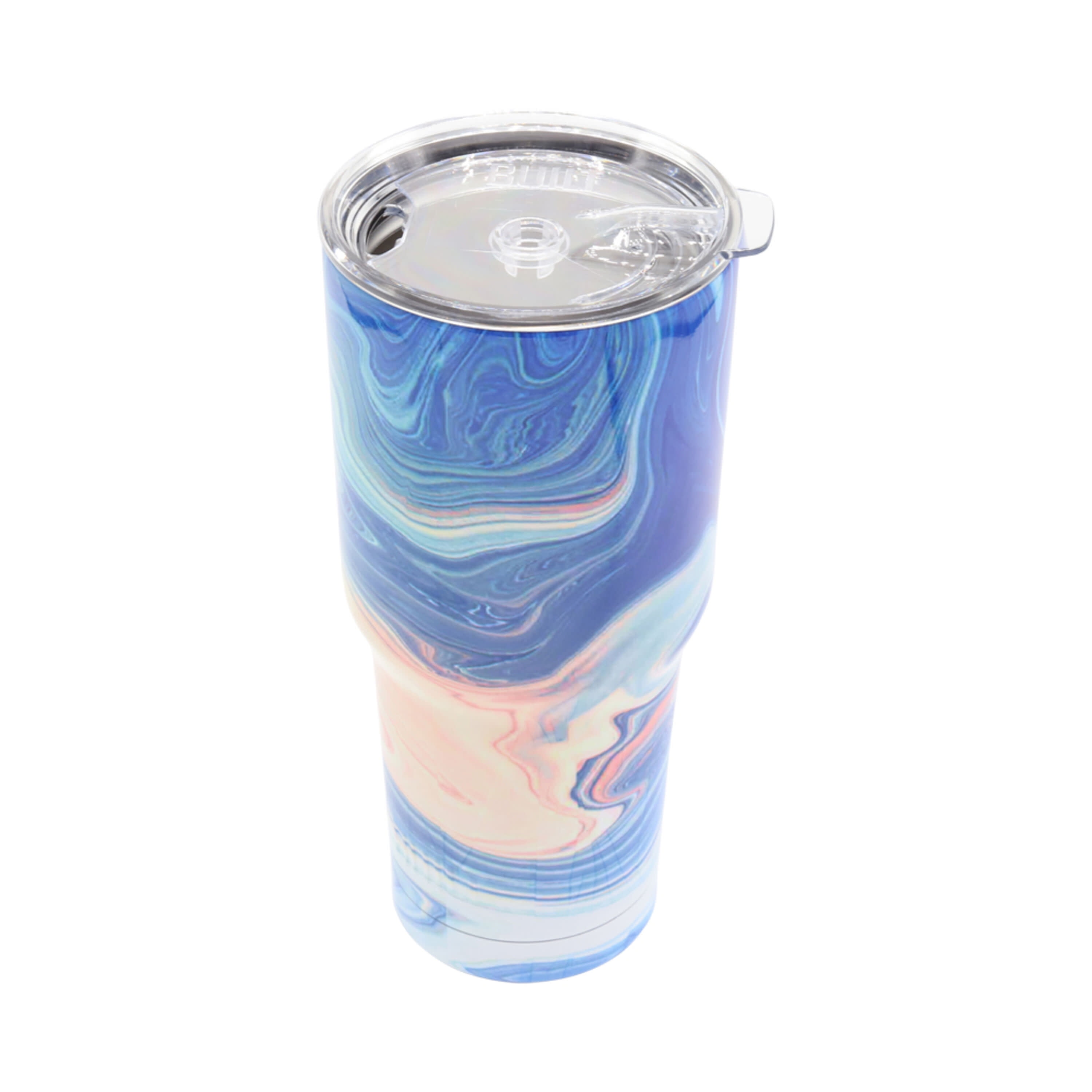 Built 30-Ounce Double-Walled Stainless Steel Tumbler in Cosmic Wave