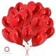 thumbnail image 1 of Set de globos TONIFUL de 30 piezas, corazones rojos de foil de 18", 1 of 6