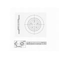 thumbnail image 6 of UltraHC Coated High Carbon Brake Rotor, Rear UR001591, Ford Explorer 2021-2020, 6 of 6